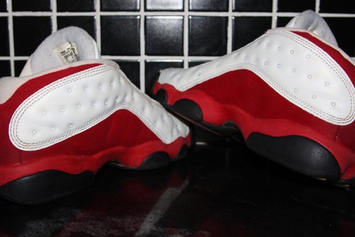 Vintage 2005 Nike Air Jordan XIII 13 Low Varsity Red White 310811-105 Size 5Y - Picture 6 of 8