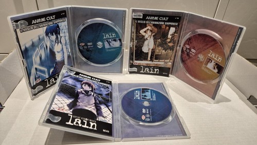SERIAL EXPERIMENTS LAIN 3 DVD LIF 01 - 02 - 03 ITA - ESP - FRA - JAP COME NUOVI - Imagen 4 de 4