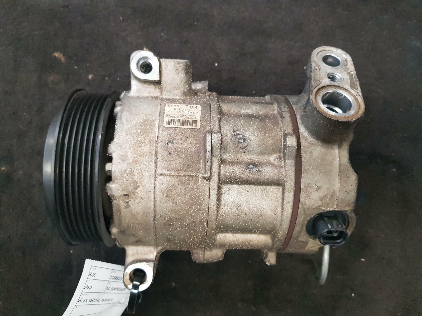HOLDEN COMMODORE A/C COMPRESSOR VE, 3.6, 6SEU16C, 09/0604/13 06 07 08 09 10 11 eBay