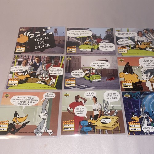 Upper Deck 1993 Adventures in Toons World Act 1 escenas 1-18 (9 cartas en total) - Imagen 3 de 8