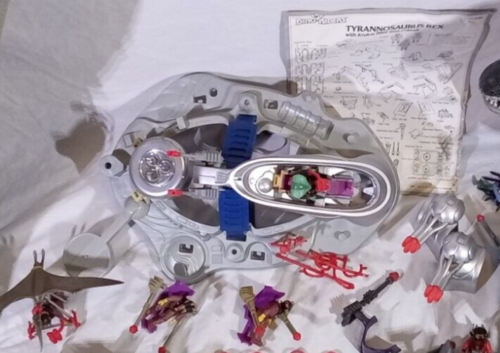 RULONS brontosaurus & BRAINBOX-*modified/restored Dino Riders TYCO 1989 - Picture 4 of 15