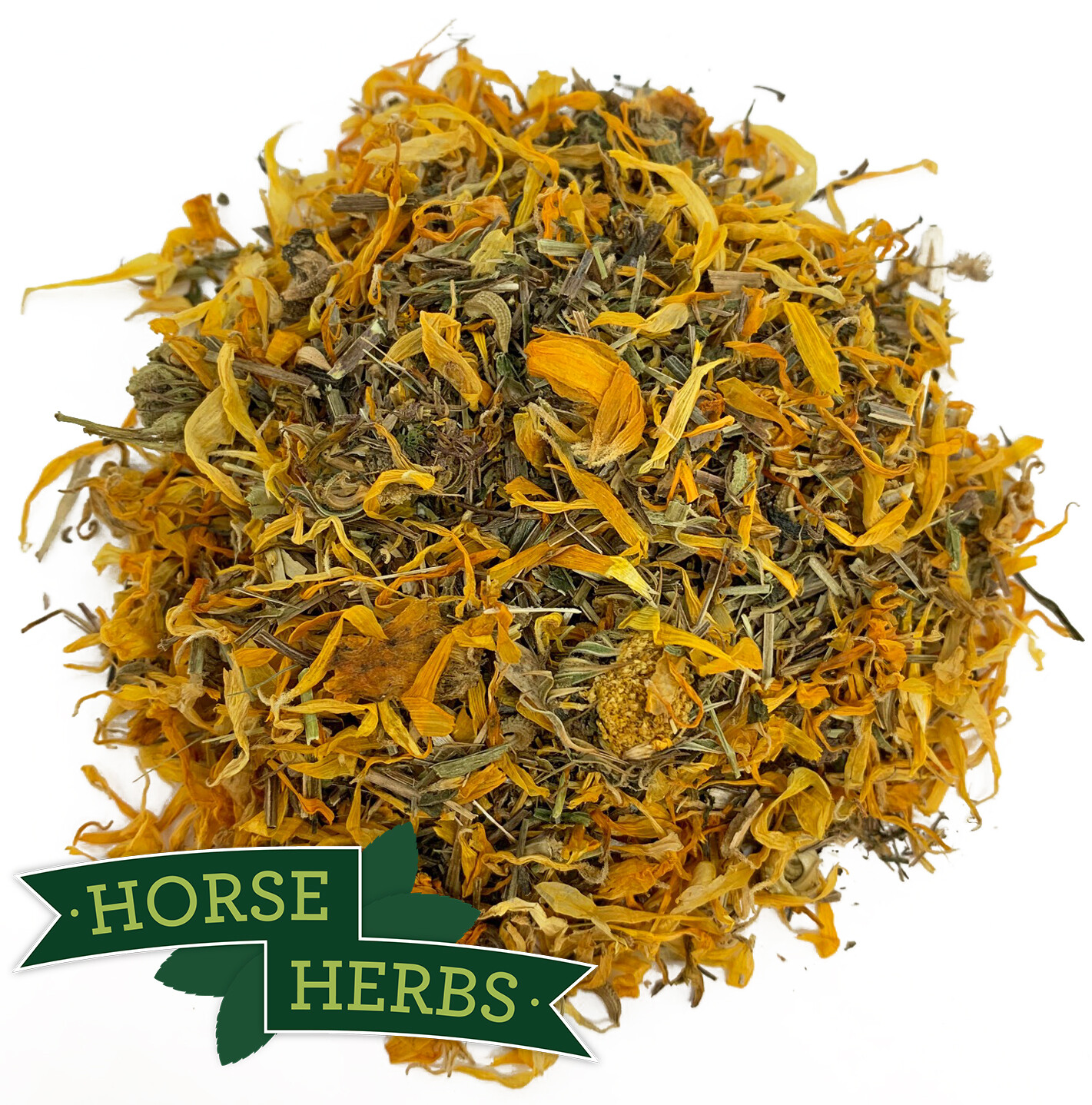 Horse Herbs Cleavers and Marigold 1kg - Feed Supplement for horses, Clivers