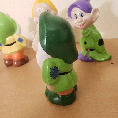 Vintage Snow White and the Seven Dwarfs Walt Disney Productions Ceramic Set - Picture 13 of 14