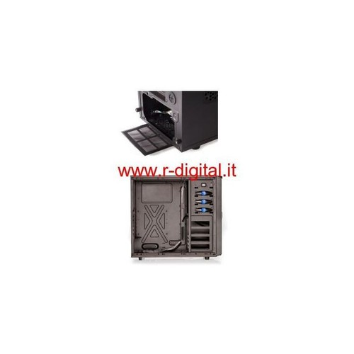 CASE ITEK PEARL GAMING MIDDLE TOWER MODDING USB NERO con PANELLO FRONTALE RAID - Picture 3 of 3