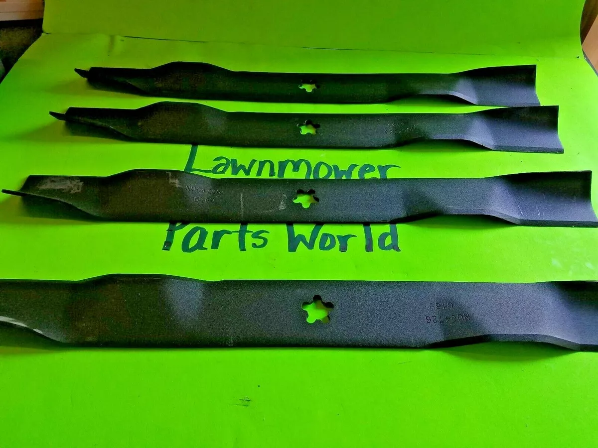 4 REPL AYP SEARS CRAFTSMAN HUSQVARNA MULCHING BLADE 134149 532134149 42