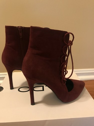 ALDO Maroon Cadaleria Lace-up Pumps Size 6 - Picture 7 of 7
