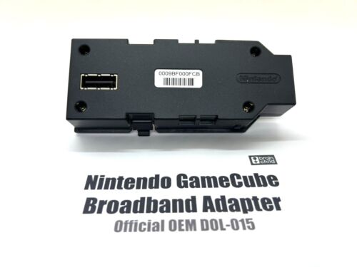 Nintendo Game Cube Broadband Adapter DOL-015 Working - Picture 2 of 2