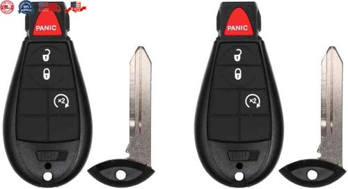 Key Fob Replacement for Dodge Grand Caravan 2011 FCC IYZ-C01C IYZC01C Pack of 2 - Picture 12 of 12