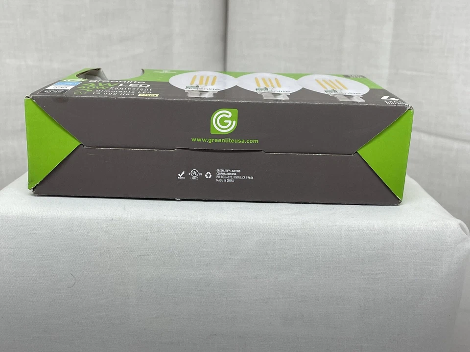 4 Greenlite Candelabra LED Warm White Light Bulb 4 Watt 40 Watt 2700k E12 - Image 4 of 4