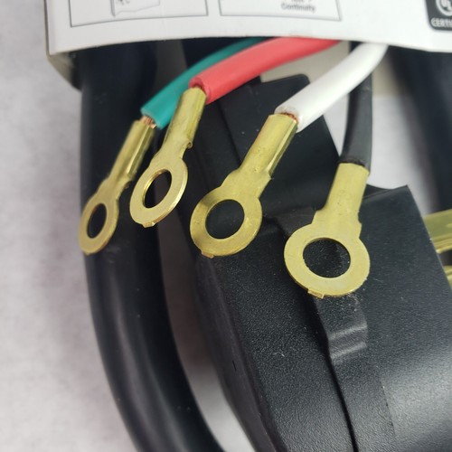 ACE 4 Prong 4 Ft. Crimped-on Terminals Electric Dryer Power Cord 30 Amp New - Picture 5 of 8