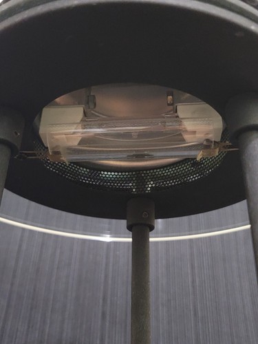 Robert Sonneman Saturn Lamp Black With Dimmable Switch Vintage 1991 - Picture 3 of 15