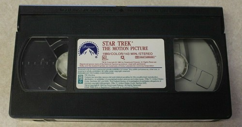 Star Trek: The Motion Picture (VHS) - Picture 3 of 4