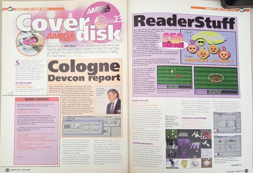 Revista Formato Amiga con CD ©Febrero 1998 Devcon HD Instaladores POVray3 RayStorm +MÁS - Imagen 10 de 11