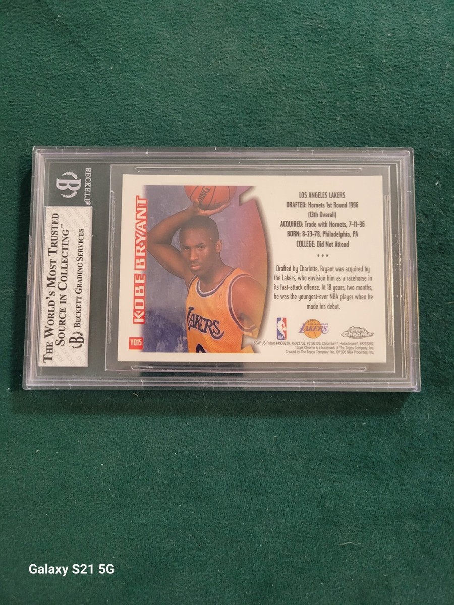 1996-97 Topps Chrome Youthquake YQ15 Kobe Bryant BGS 8 | eBay 1996-97 Topps Chrome Youthquake YQ15 Kobe Bryant BGS 8 | eBay