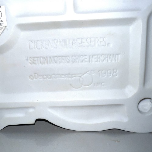 Dept 56 Dickens Village Seton Morris Spice Merchant Geschenkset #58308 mit Box EUC - Bild 11 von 16