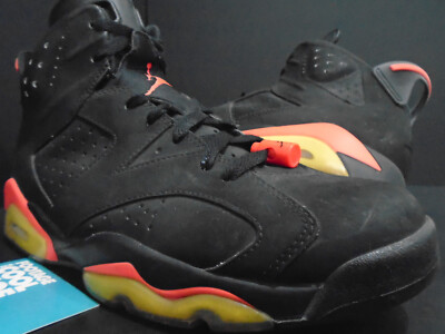 【US10.5】 AIR JORDAN 6 RETRO 384664-023 Nike Air Jordan 6 Retro Infrared Black 2014 384664-023 Men's