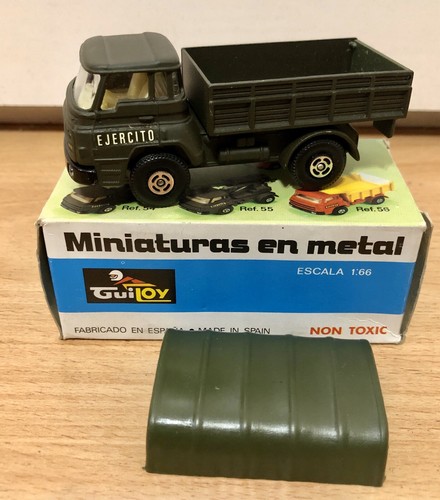 Guiloy Barreiros Ejercito 1/66 scale  army truck made in Spain Tonka Like MIB