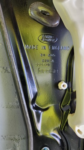 2005-2009 LAND ROVER LR3 Rear driver left door window regulator 131k OEM - Picture 3 of 24