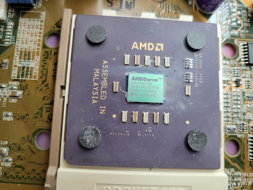 ASUS A7V Socket A 462 + Duron 650 + 640MB RAM + Cooler TESTED WORKING - Picture 5 of 5