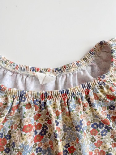 Girls' ARKET Floral Cotton Jersey Relaxed A-Line Tent Dress, Size 6-8Y - Picture 3 of 10