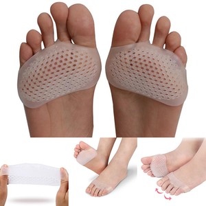 Forefoot Gel Silicone Pad Insole High Heel Elastic Cushion Comfy Foot Care 1Pair Forefoot Gel Silicone Pad Insole High Heel Elastic Cushion Comfy Foot Care 1Pair