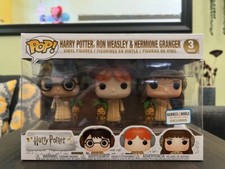 FUNKO HARRY POTTER Herbology Pack 3 - Harry-Ron-Hermonie B&N Excl. - ¡Nuevo! 