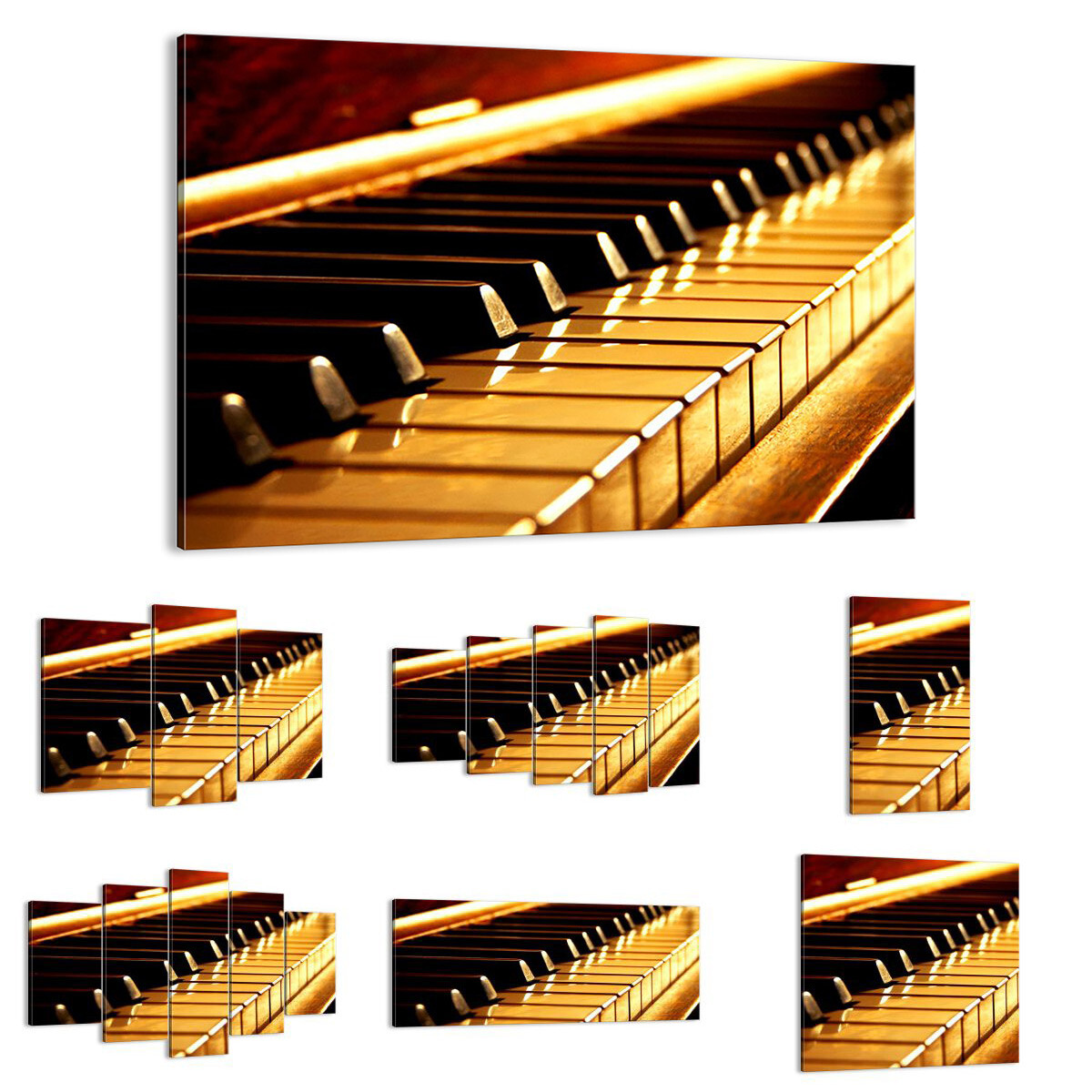 BILD LEINWAND Wandbild Klavier Musik Konzert 2200 DE BILD LEINWAND Wandbild Klavier Musik Konzert 2200 DE