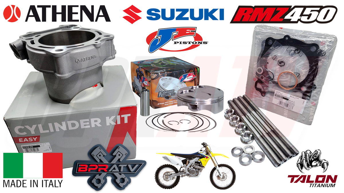 08-22 Suzuki RMZ450 RMZ 450 Athena 96mm Bore Cylinder Kit JE