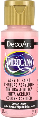 Americana Acrylic Paint 2oz Cotton Candy - Picture 3 of 3