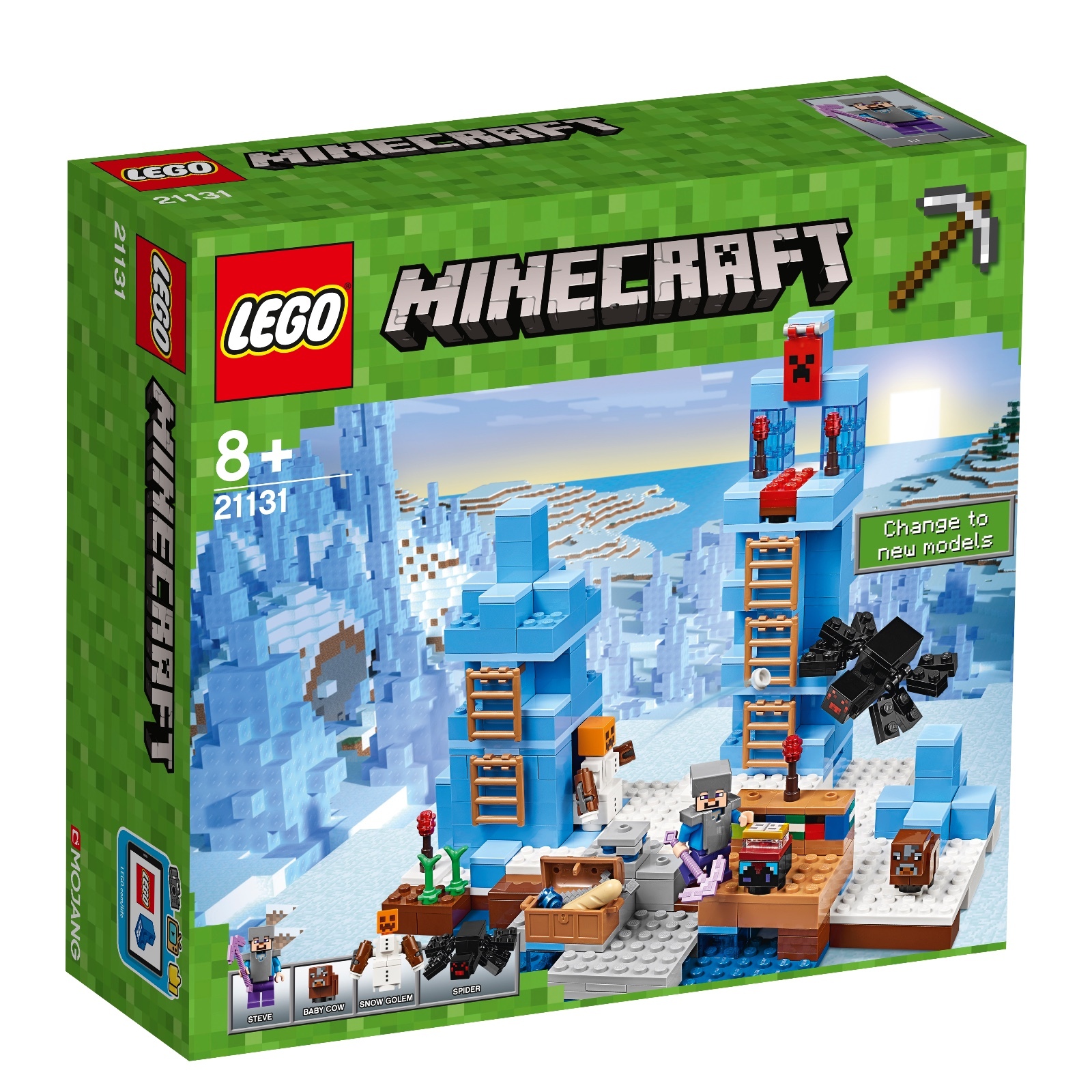 Lego ® Minecraft ™ 21131 torres de hielo nuevo embalaje original _ the ice spikes New misb NRFB Lego ® Minecraft ™ 21131 torres de hielo nuevo embalaje original _ the ice spikes New misb NRFB