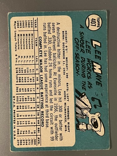 1965 Topps Baseball Singles - Pick Your Card -- 371 to 598 -- High Numbers - Picture 69 of 499