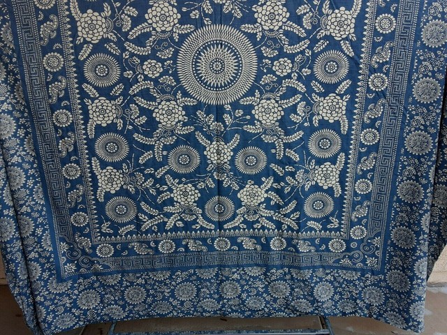 Pottery Barn Della Medallion King Ck Duvet Cover Only Out For Sale