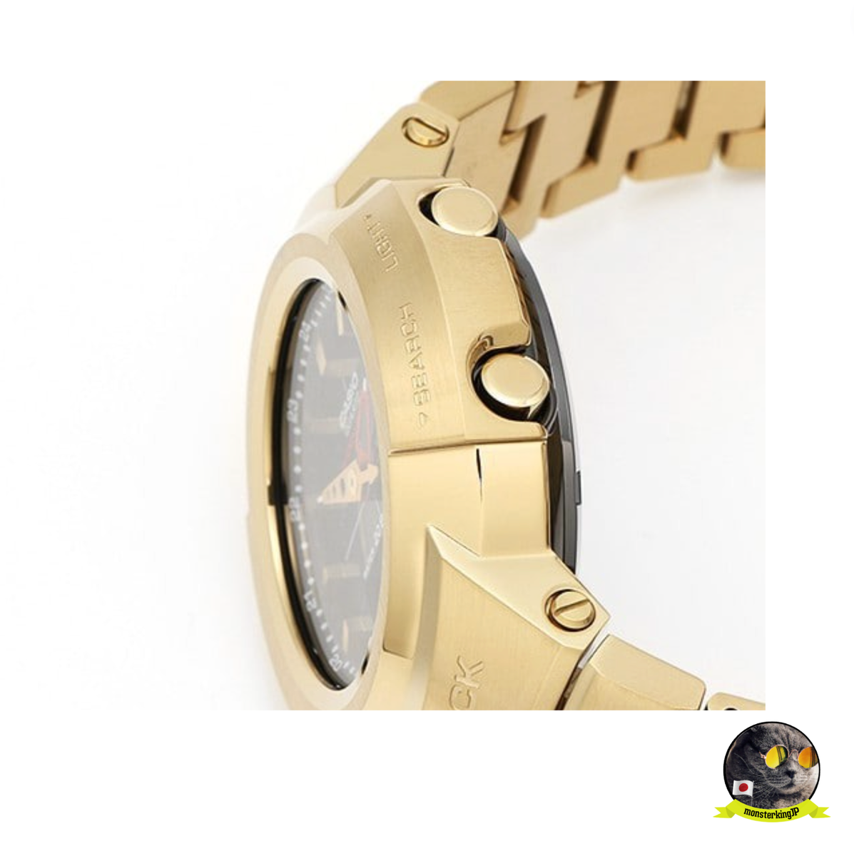 CASIO G-SHOCK FULL METAL AWM-500GD-9AJF Black Gold Atomic