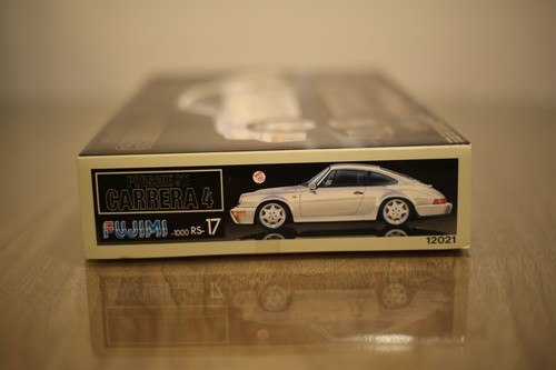 Porsche 911 Carrera 4 Fujimi 1000 RS-17 Vintage Model Car Kit Unbuilt - Picture 3 of 5