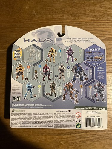 Halo 3 Serie 5 - Sgt. Avery Johnson Unsc - Modellino Mcfarlane Toys - Foto 3 di 3