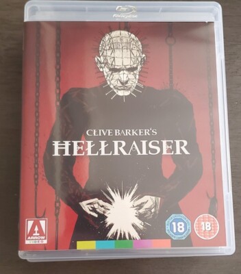 Hellraiser Trilogy (Blu-ray, 3 Disk Set) Open Box- Arrow