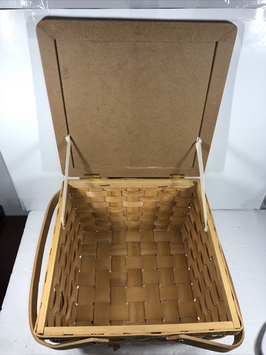 Vintage FLORIDA GATORS Becky Denny Collegiate Football Tailgating Picnic Basket - Picture 4 of 12