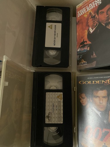 James Bond 007 VHS Movies Films - Picture 12 of 20