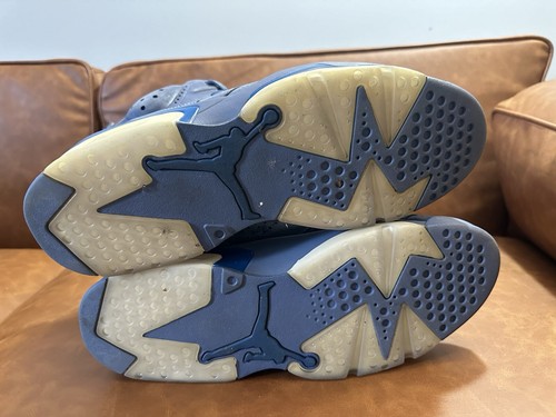 Nike Air Jordan 6 Retro Azul Difuso Talla 13 384664-400 OG VI Limpio - Imagen 5 de 7