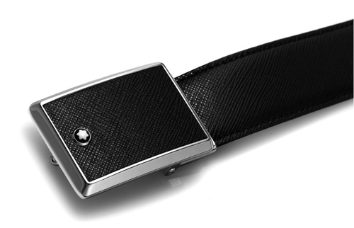 Montblanc 114421 Leather Strap 3x120cm Plate Buckle EU Made Fedex Priority - Picture 4 of 6