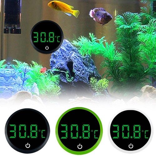 Aquarium Fish Tank Temperature Sensor Gauge Digital Thermometer P6G2 E5V0