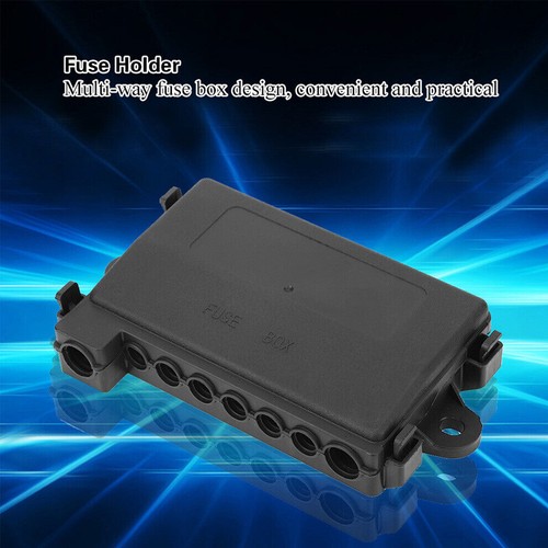7 Way Multi Midi Mega Fuse Block Box Holder 12-32V FUSES INCLUDED Car Auto - Picture 8 of 12