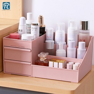 Cosmetic Storage Box Drawer Desktop Plastic Makeup Case Dressing