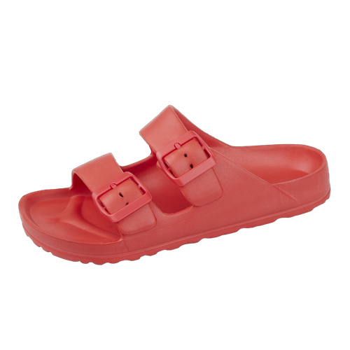 Ladies Ella EVA Adjustable Double Buckle Lightweight Sliders Sandals Flip Flops - Picture 74 of 74