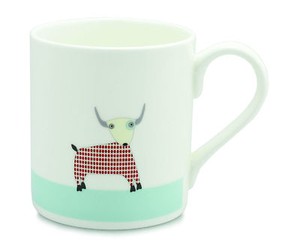 Mclaggan Smith Bone China Mug Buffalo Made In Scotalnd Next Day Mclaggan Smith Bone China Mug Buffalo