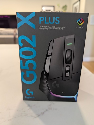 Logitech G502 X PLUS Wireless Gaming Mouse - Black (Brand New & Sealed) - 第 1/4 張圖片
