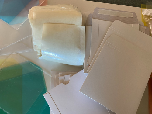 CD/DVD/Computer Disc Sleeves and more - Box Load of 100's - plastic, card etc. - Afbeelding 2 van 9