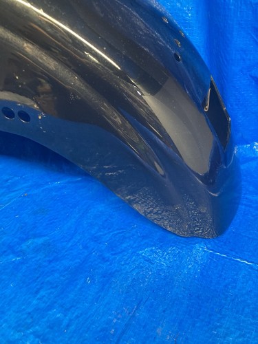 Harley-Davidson Dyna rear Fender black with ghost flames 59634-06a (PRIME #) - Imagen 11 de 20