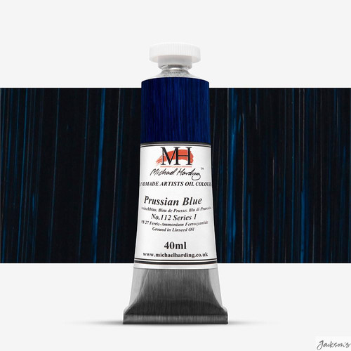 Michael Harding : Oil Paint : 40ml : Prussian Blue - Picture 1 of 2