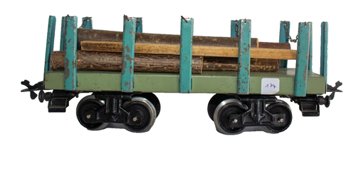 1930's Large Karl Bub (KBN) 0-gauge Clockwork Freight Train Set - Picture 8 of 19